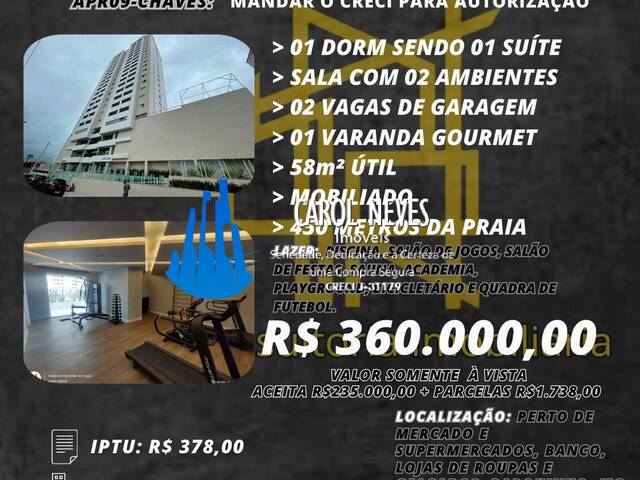 #11500 - Apartamento para Venda em Praia Grande - SP - 3