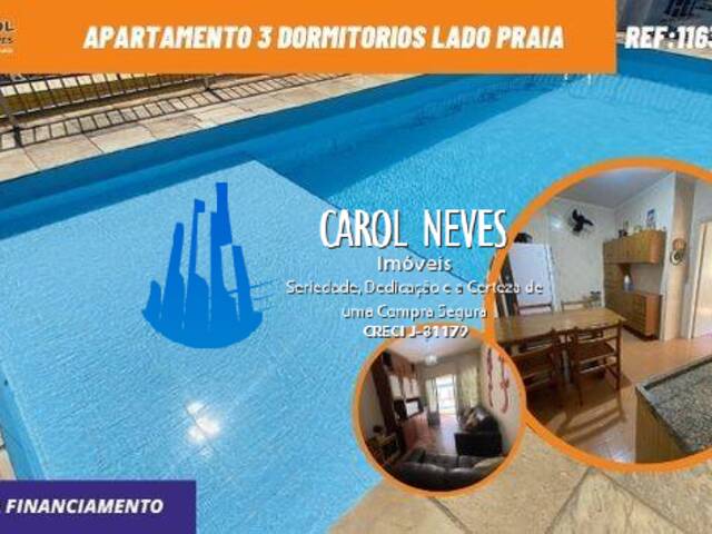 #11630 - Apartamento para Venda em Praia Grande - SP - 1