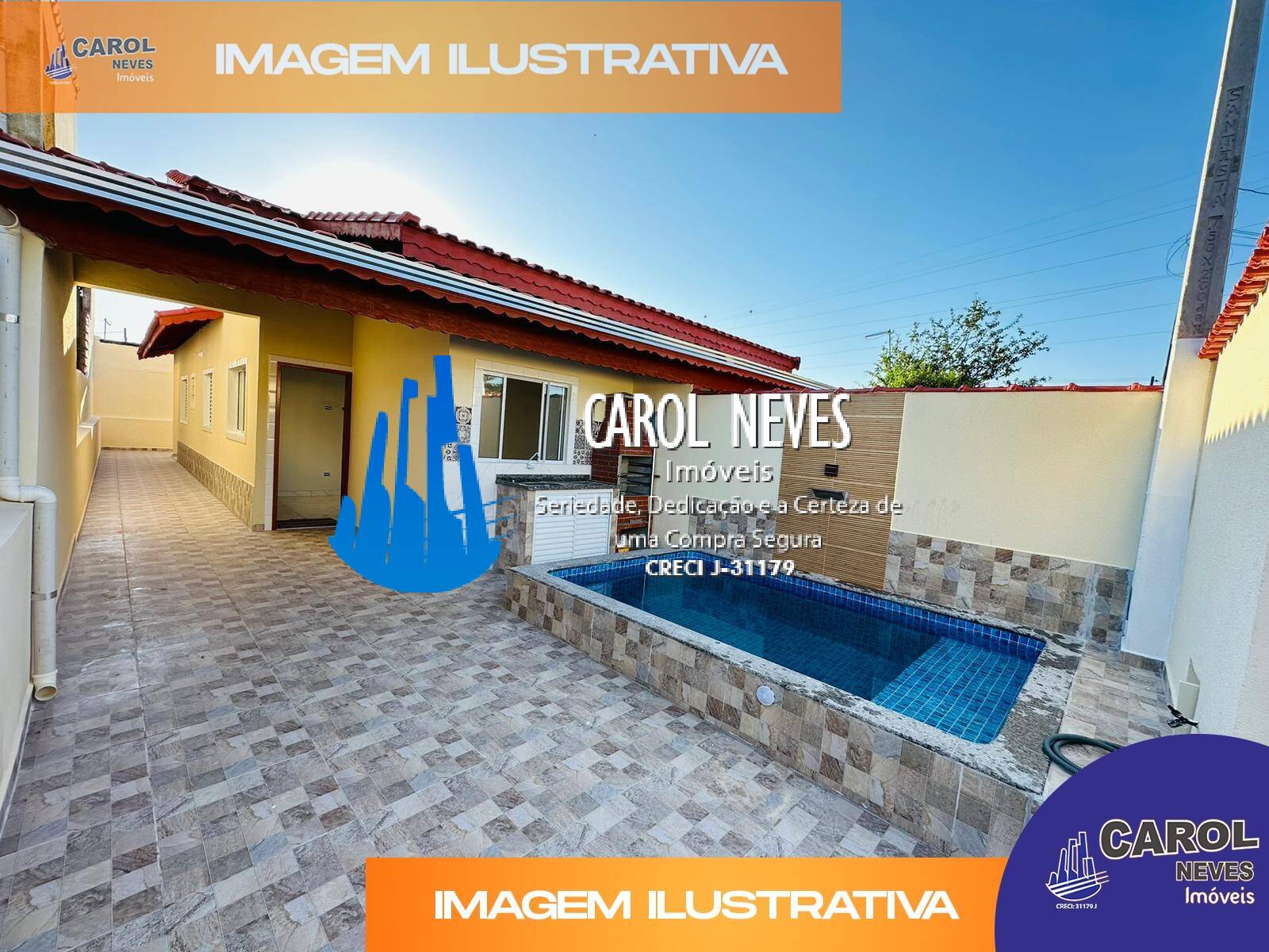 Casa à venda com 3 quartos, 81m² - Foto 1