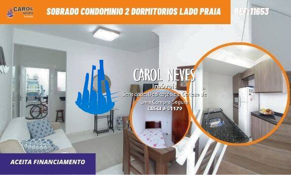 Sobrado à venda com 2 quartos, 58m² - Foto 1