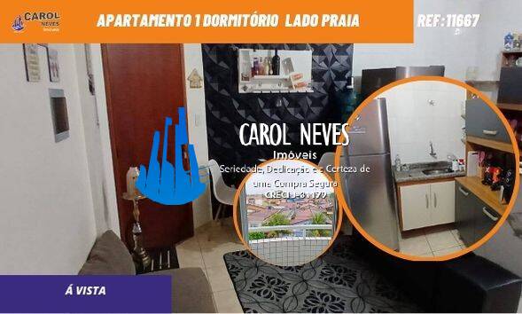 Apartamento à venda com 1 quarto, 58m² - Foto 1