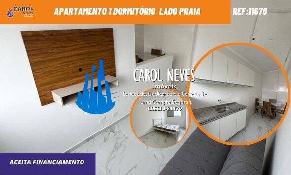 Apartamento à venda com 1 quarto, 48m² - Foto 1