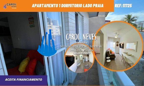 Apartamento à venda com 1 quarto, 65m² - Foto 1