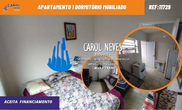 Apartamento à venda com 1 quarto - Foto 1