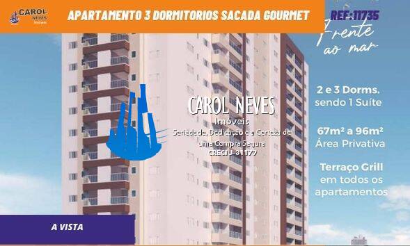 Apartamento à venda com 3 quartos, 96m² - Foto 1