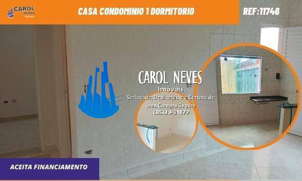 Casa de Condomínio à venda com 1 quarto, 38m² - Foto 1