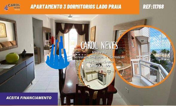 Apartamento à venda com 3 quartos, 93m² - Foto 1