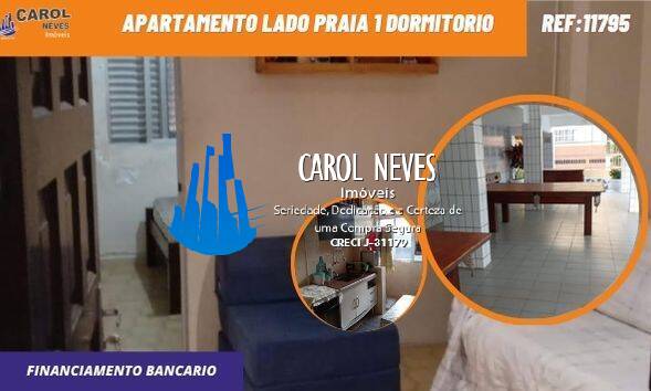 Apartamento à venda com 1 quarto, 28m² - Foto 1